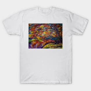 Japan. Autumn maples T-Shirt